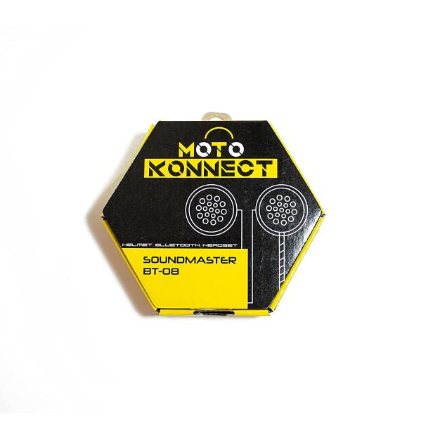 Motokonnect Soundmaster BT-08 Helmet Bluetooth Headset